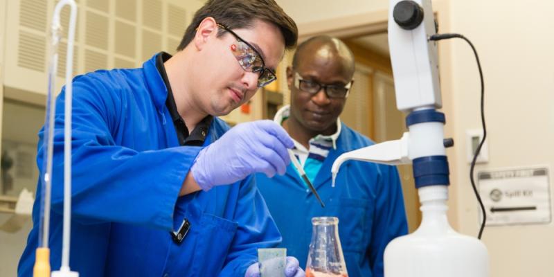 two src lab technicians 